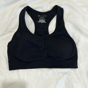 Tekgear M Sports Bra Black Racerback